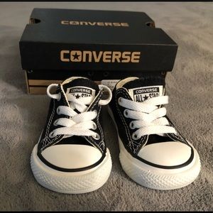 Converse Baby Shoes (Black) Size 4